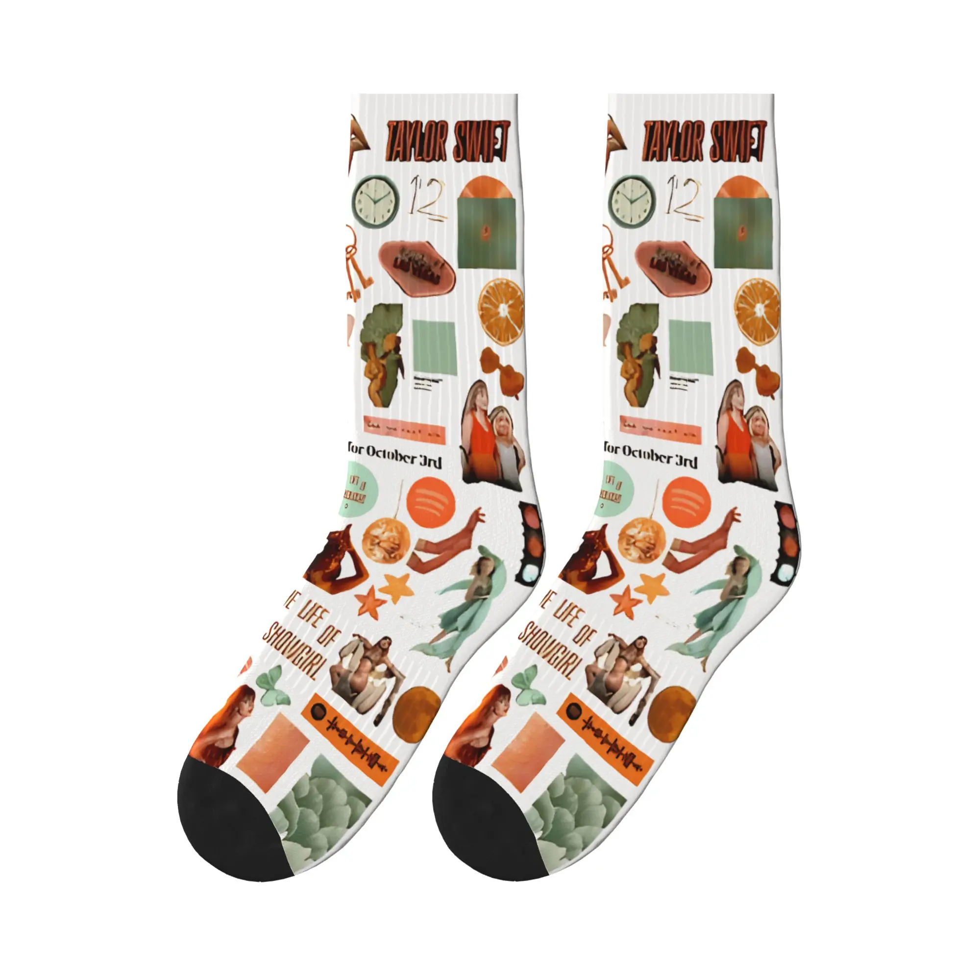 

The Life of A Showgirl Socks Winter Stockings Harajuku Men's Warm Soft Socks Design Outdoor Non Skid Socks