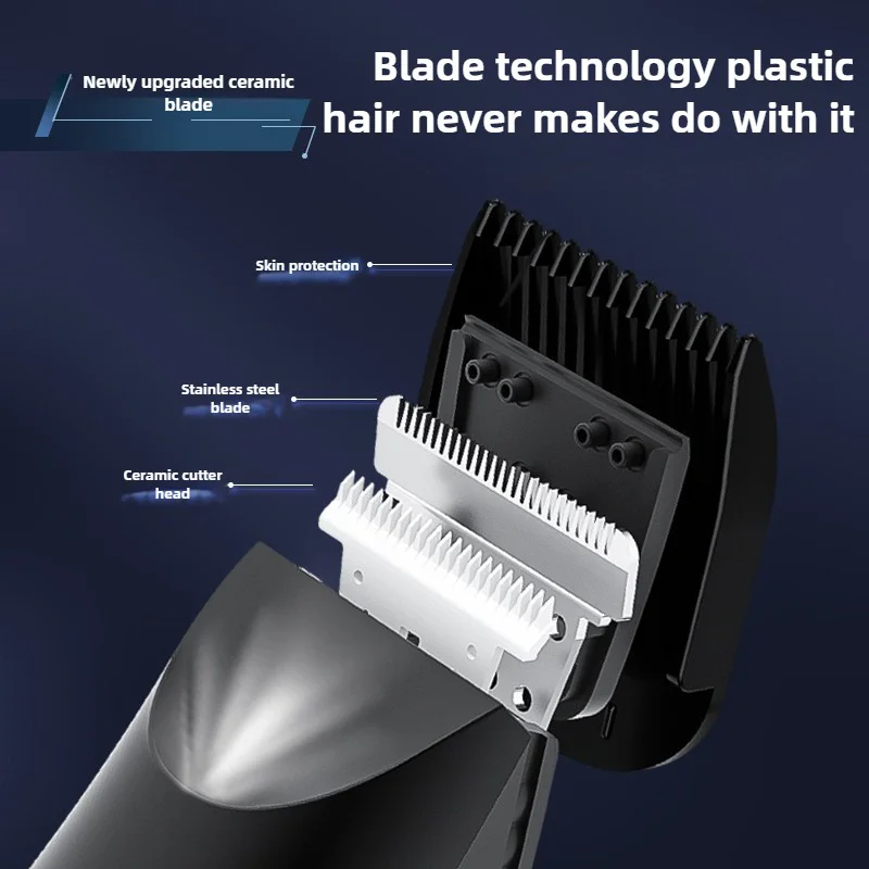 SZT-8106 Private Shaver Waterproof Ceramic Knife Head Hair Clipper Trimming Hair Removal Device Shaving Electric Push Clipper