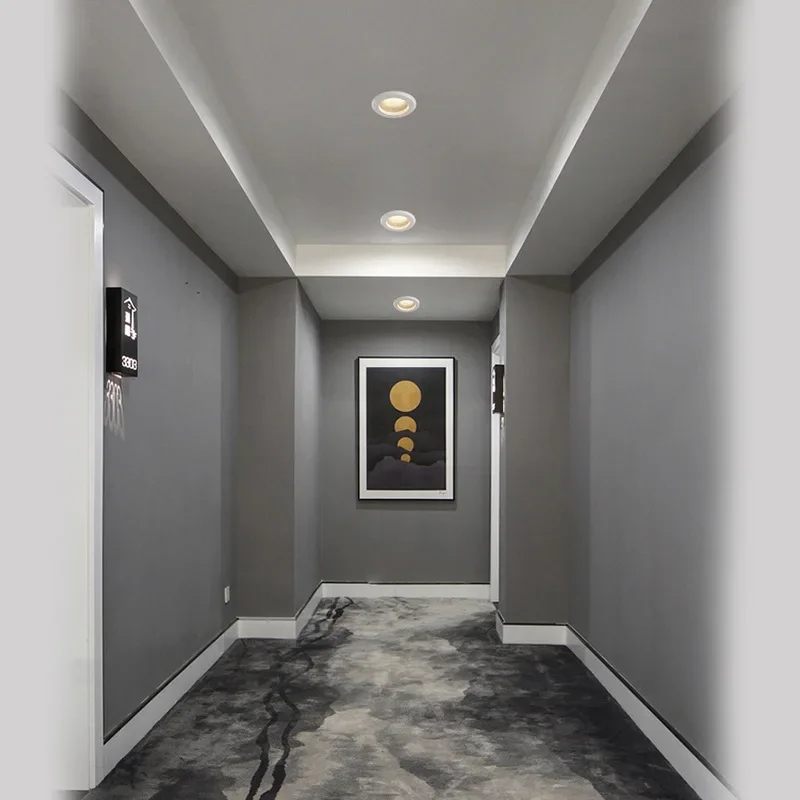 أضواء مقاومة للماء Led جزءا لا يتجزأ من المطبخ الحمام غرفة الاستحمام Ip65 مكافحة الضباب المضادة للوهج السقف النازل للمطبخ الحمام