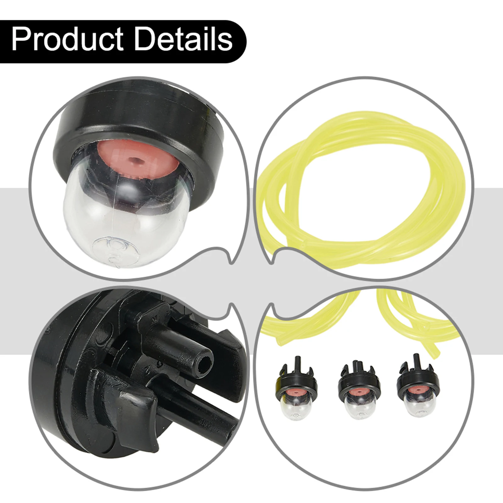 

For Primer Bulb and Fuel Line Replacement for Chainsaws Including 350EPA 353440E 445 445E 450E 455 455E RY74003D 20av