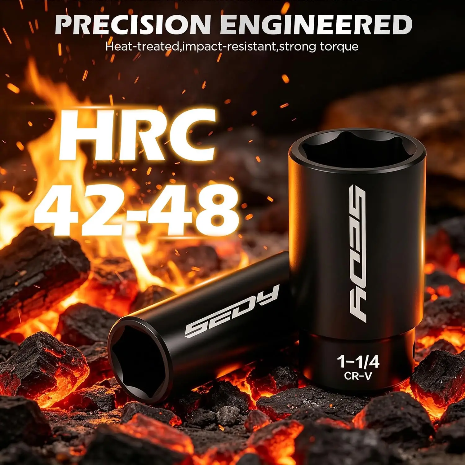 66 Piece 12 Drive Impact Socket Set SAE 38 To 114 Metric 10 24mm Deep Standard 6 Point Cr V Sockets Ratchet Extension Bars Adapt