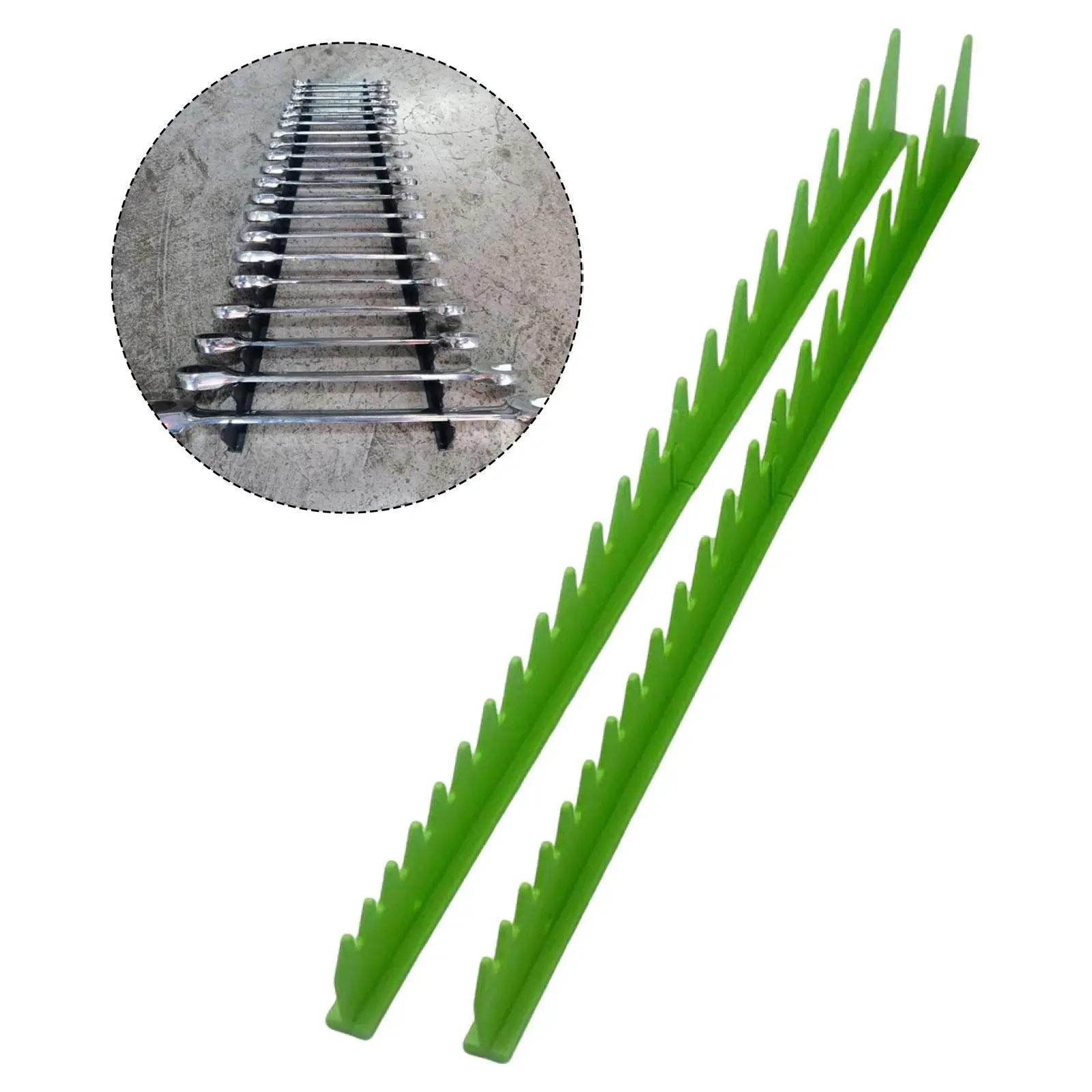 

Магнитный органайзер для гаечных ключей, сверхпрочный держатель для ключей, аксессуары для инструментального ящика для мастерской, ремонтной мастерской, дома, гаража, выдвижного ящика