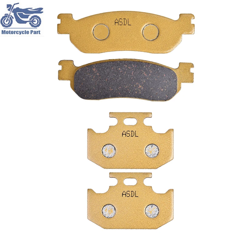 Motorcycle Front And Rear Brake Pads For Yamaha Serrow 250 XG250 XG 250 Tricker 2004 2009 2010 2011 XT225WE XT250 XT 250 Serow