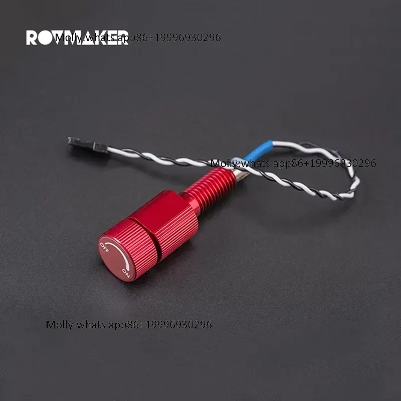 Rovmaker Aluminum M10 Underwater Waterproof Power Switches Rotary Diy Kit 300m Depth Underwater Control Rov Switch