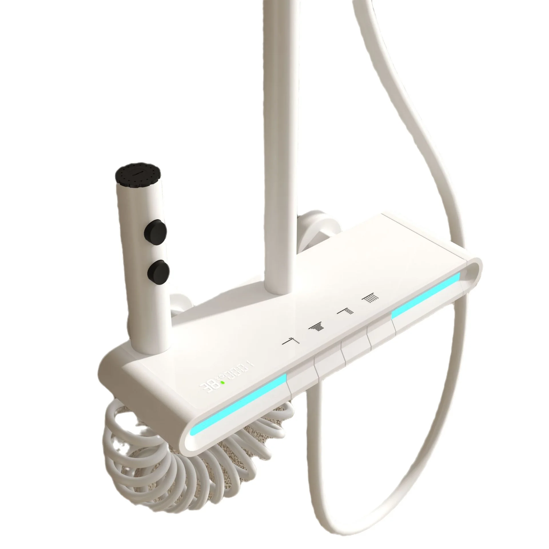 

Shower set, all-copper digital display, constant temperature supercharging, light luxury for household bathrooms