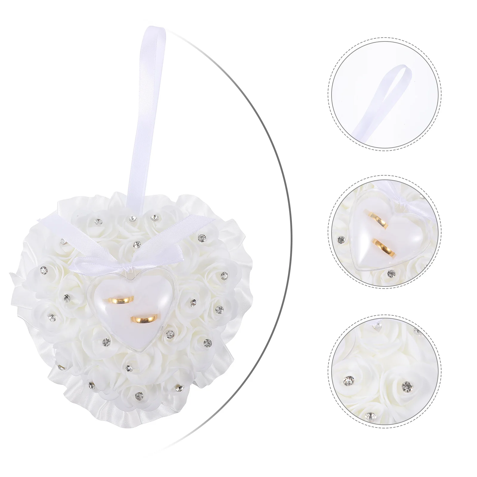 

wedding ring pillow wedding ring cushion case ring pillow case ring cushion for wedding