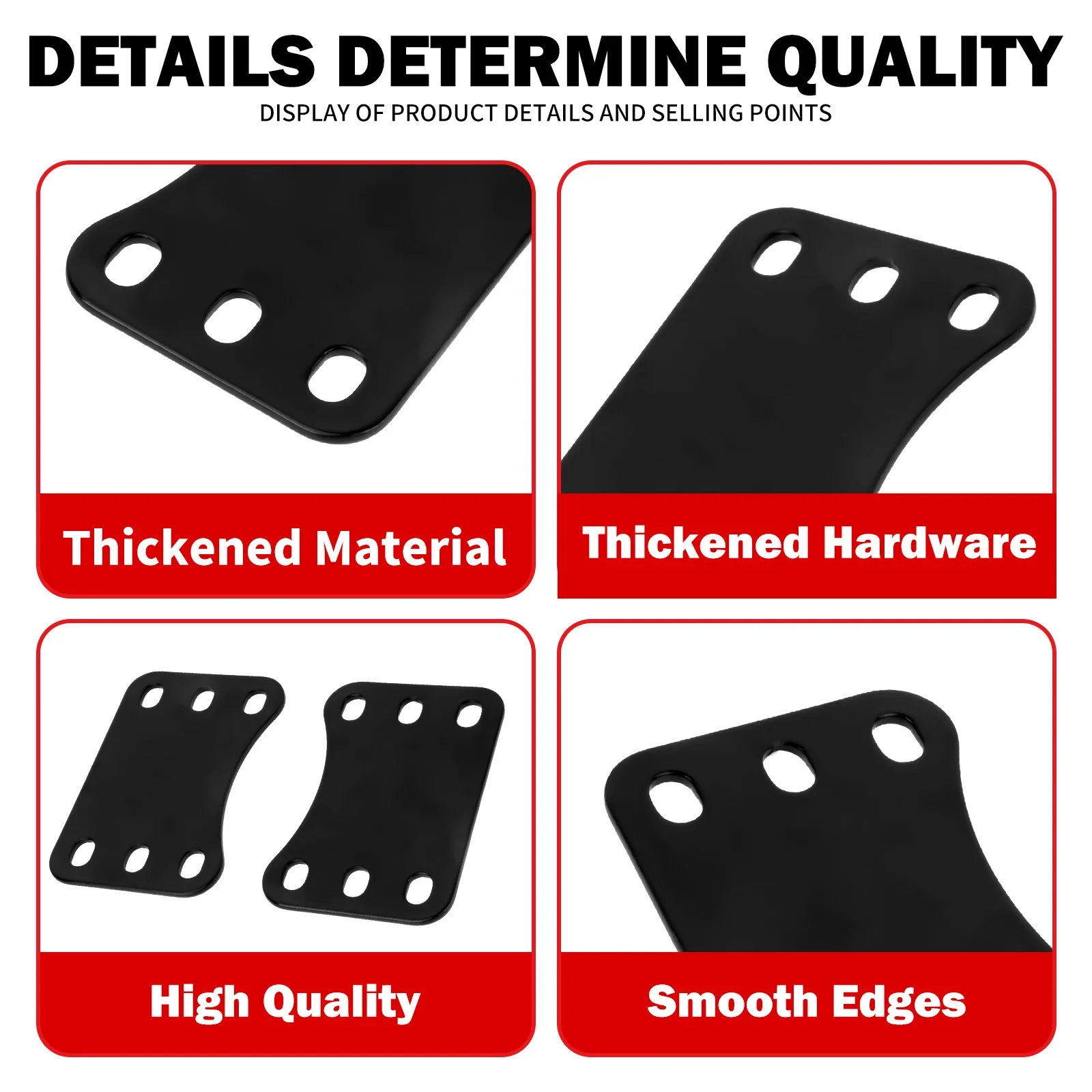 Аксессуары для мотоциклов, подъемные кронштейны для переднего крыла, 21-дюймовый кронштейн для подъема брызговика для Harley Touring Road King Electra Glide 09-2025