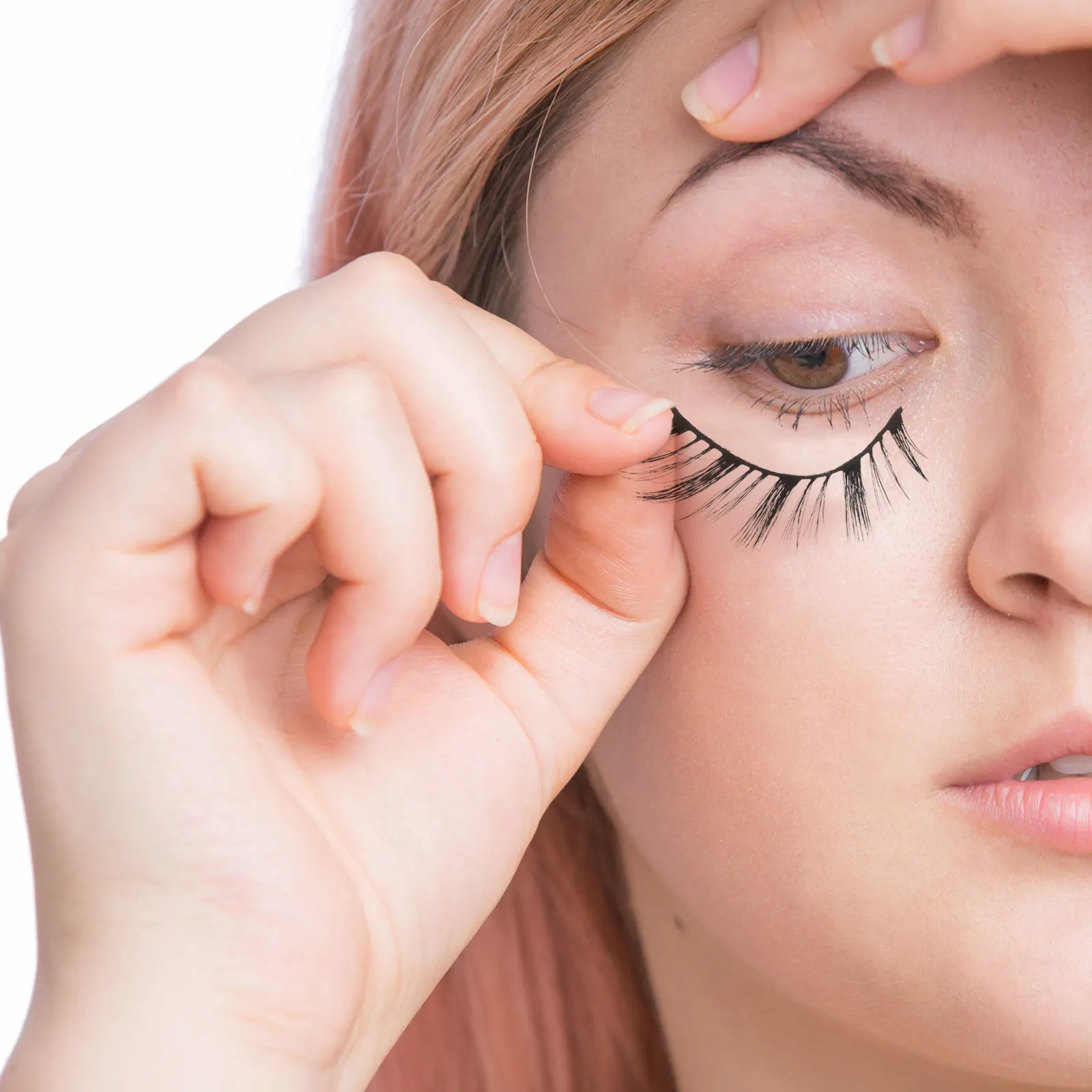 7 Pares de Cílios Postiços Fox Eye com Design Natural e Efeito Wispy para Maquiagem Diária e de Palco – Acessórios Glamorosos para Olhos Femininos