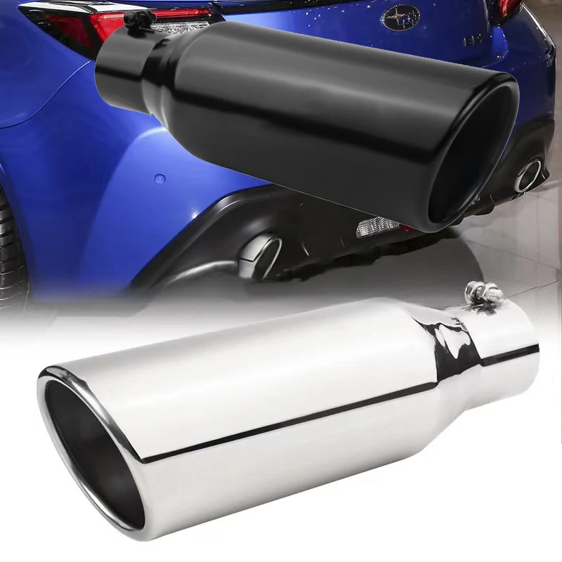 

Новый стиль, автомобильный глушитель, стальная отделка из нержавеющей стали, хвостовая трубка, наконечник выхлопной трубы автомобиля, автозапчасти, универсальный выхлопной автомобиль