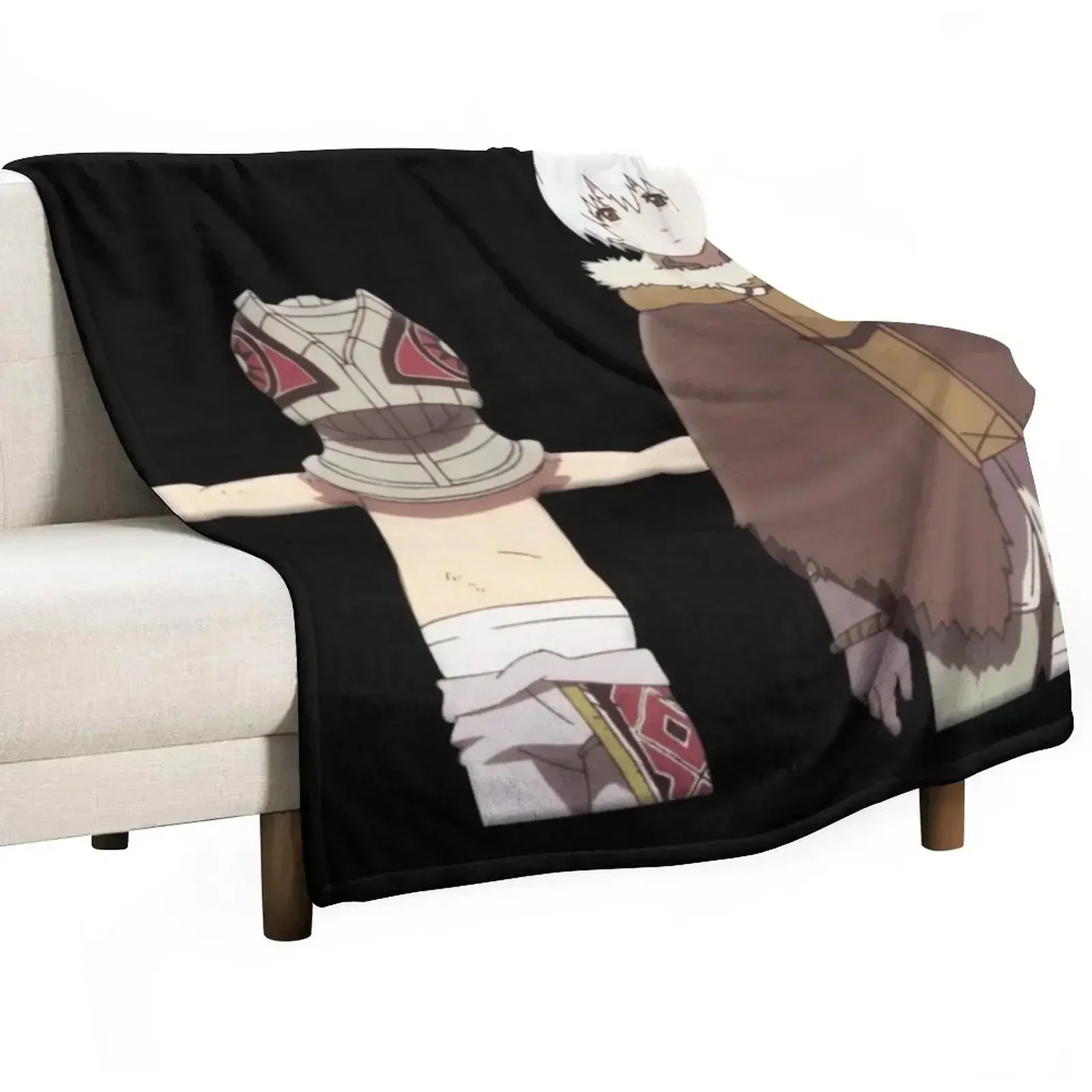 

Fushi from anime Fumetsu no Anata e Throw Blanket Sofa Throw Extra Large Throw cosplay anime For Baby Blankets