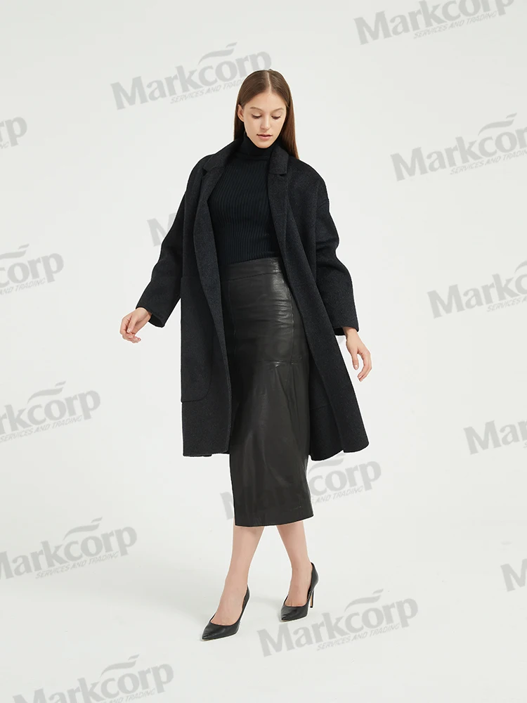 

Markcorp wool yak fur/camel fur coat autumn and winter style suit collar commuting coat