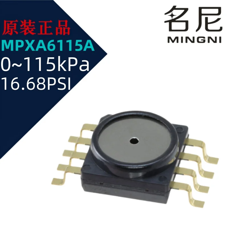 New Original MPXA6115A6T1 MPXA6115A6U MPXA6115AC6T1 MPXA6115AC6U MPXA6115AC7U 16.68PSI 115kPa Integrated Silicon Pressure Sensor