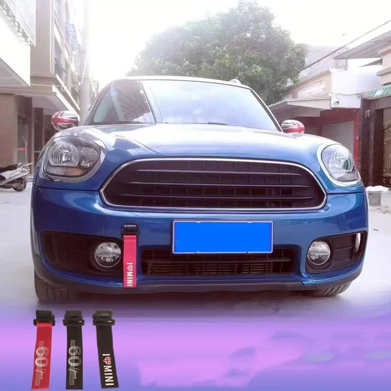 

Towing Rope Trailer Tow Rope Car Tow Strap Bumper Trailer For MINI Cooper R50 R53 R55 R56 R57 R58 R59 R60 R61 F54 F55 F56 F60