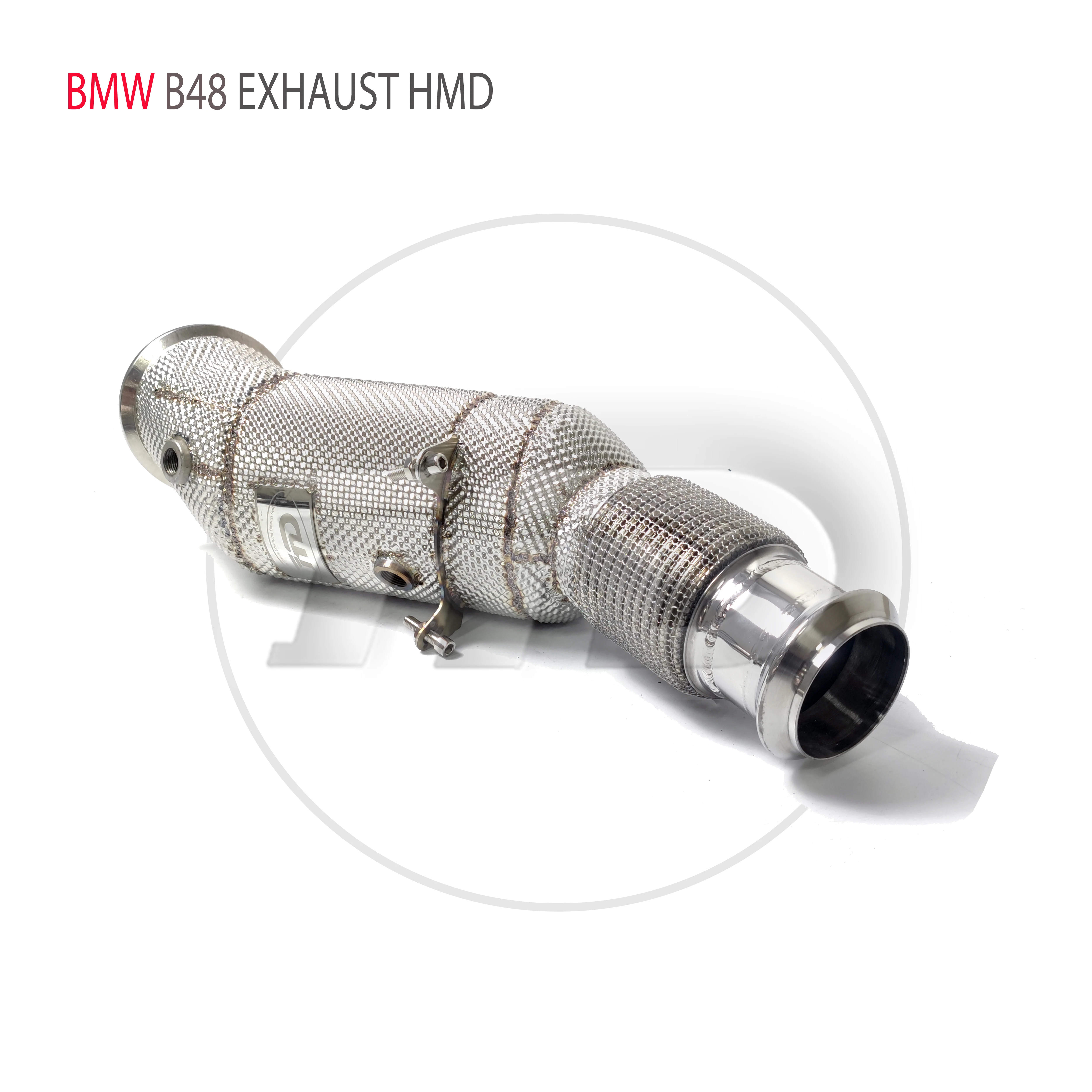 HMD Exhaust System High Flow Performance Downpipe for BMW  B46 B48  Car Accessories With Cat Pipe