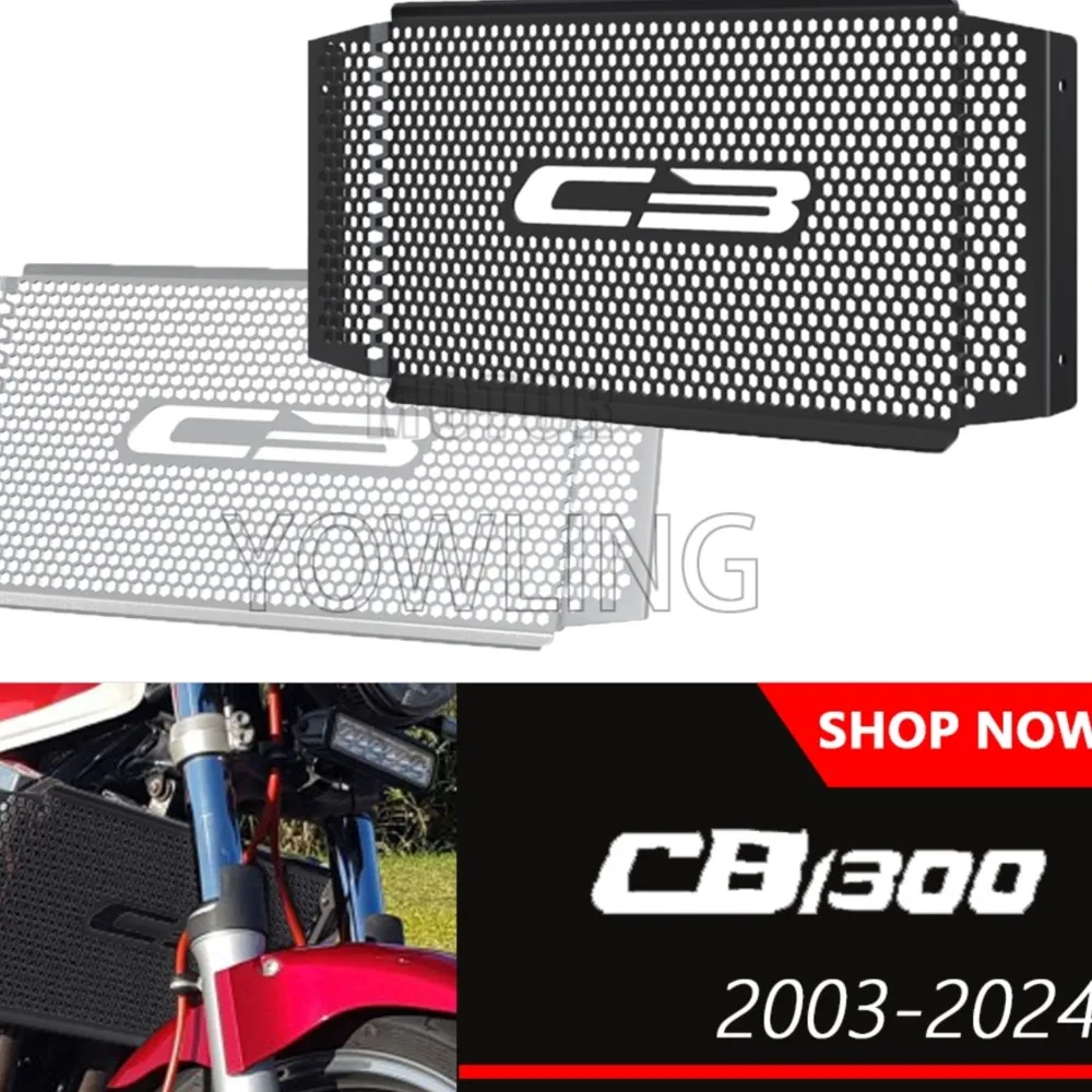 

Radiator Guard FOR HONDA CB1300/S CB 1300 SC45 2003-2024 Grille Protector Cover Cooler Grill Protective Motorcycle Accessories