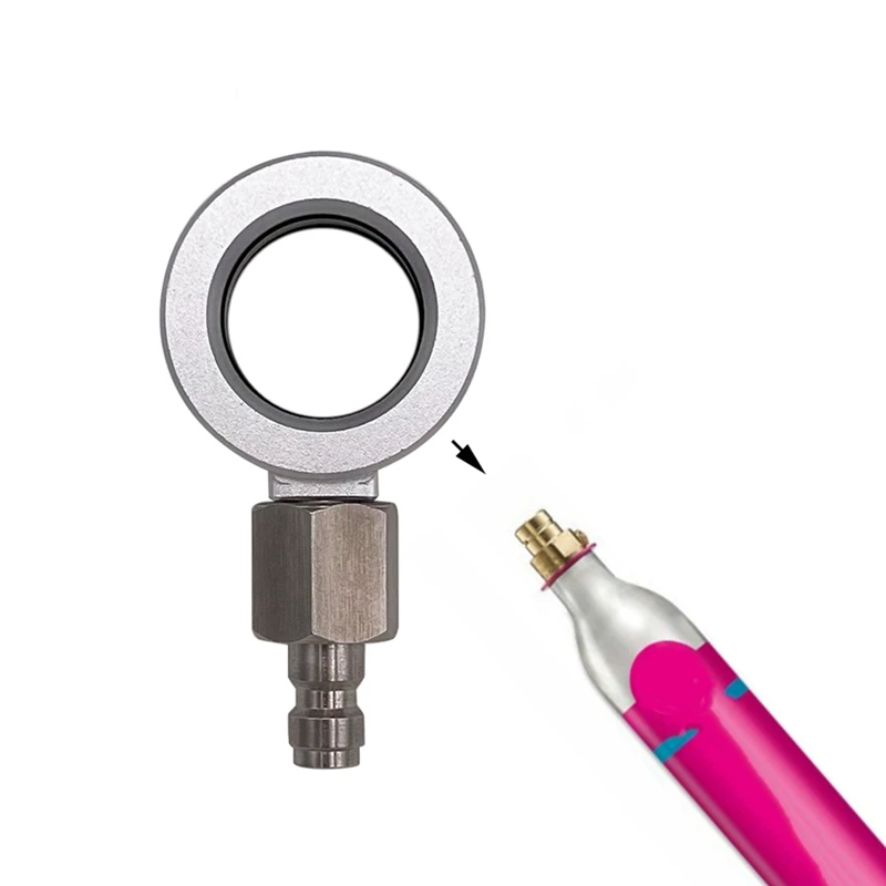 Soda Co2 Refill Adapter For Pink Co2 Cylinder Exchange Carbonator Fill Station For DUO Terra Art Soda Tank