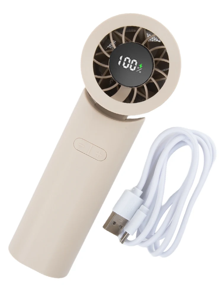 For Office For Outdoor Use Desktop Fan 100-Speed Fan Camping Summer Activities 100 Speed Adjustable Handheld Fan