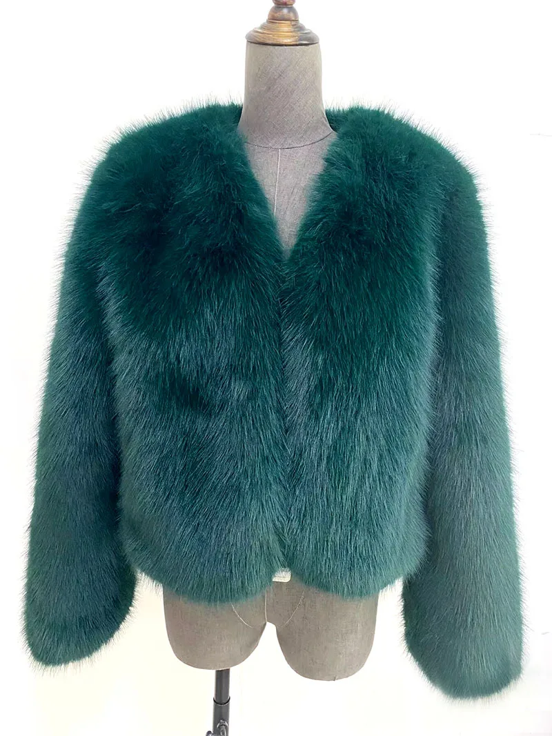 ZADORIN เสื้อโค้ทขนสัตว์ฤดูหนาวที่อบอุ่นหนาผู้หญิงหรูหราขนปุยสีดำเสื้อขนสัตว์เทียมผู้หญิงเสื้อผ้าเสื้อขนสัตว์ฟ็อกซ์เสื้อคลุมเทียมเสื้อแจ็คเก็ตขนสั้น