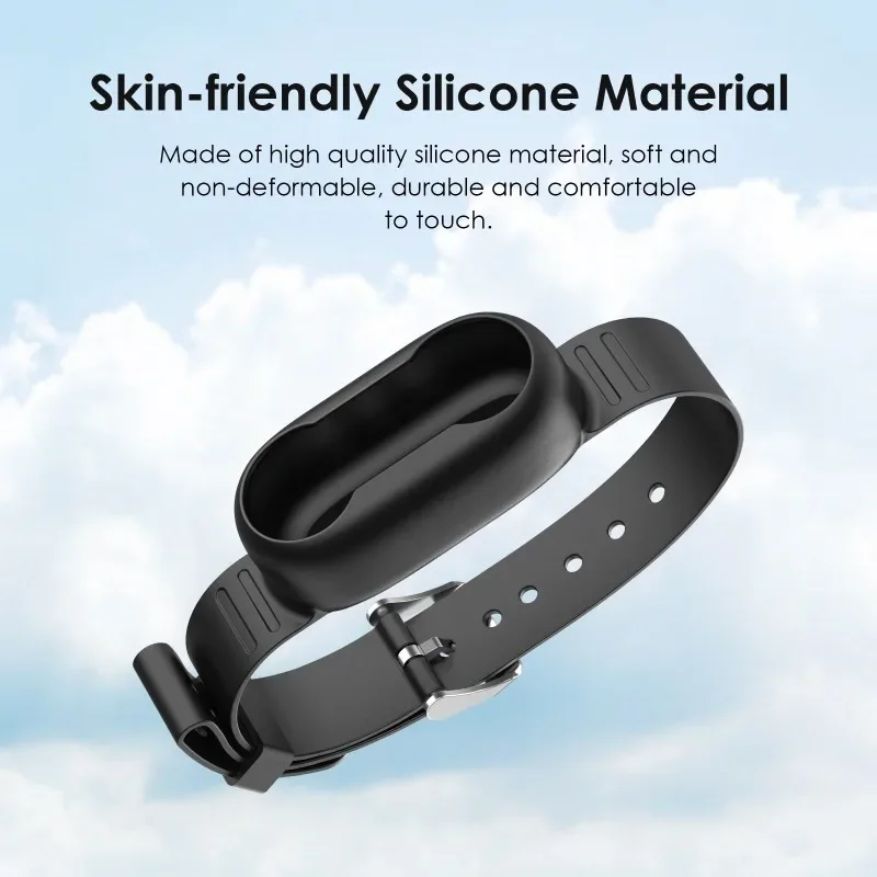 

Camera Silicone Case Wristband Bicycle Strap Extension Mount For Insta360 GO 3 / GO 3S PULUZ