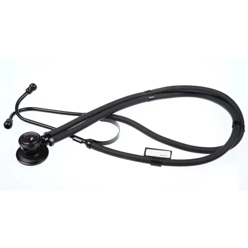 Multi-function stethoscope double-sided double-tube stethoscope to listen to fetal heart extended luxury black plating