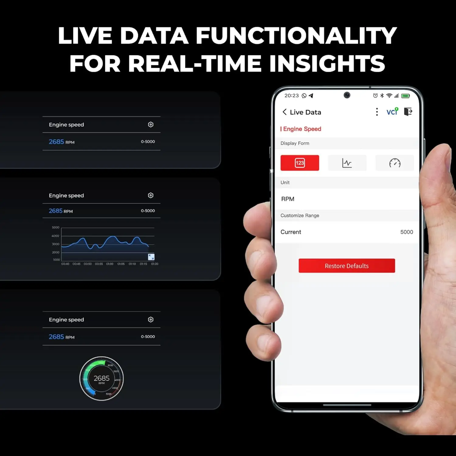 TOPDON TopScan Pro, OBD2 Scanner Bluetooth for iOS & Android, Diagnostic Scan Tool for All Cars, Car Code Reader with Reset Scan