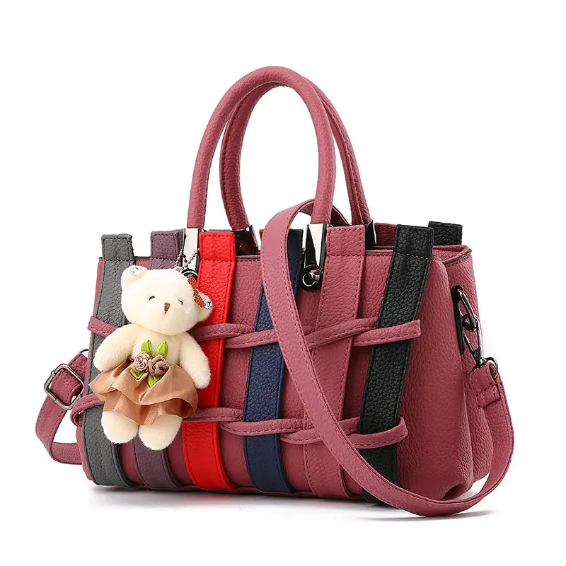 

Korean version sweet and ladylike styling high-end fashionable women's crossbody and shoulder bag