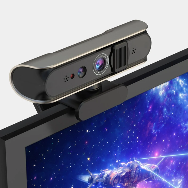 Accesso al riconoscimento facciale Desktop fotocamera microfono integrata per Windows Hello