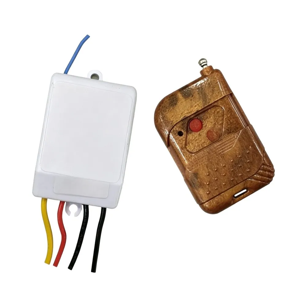 for Easy Installation Light Switch Smart Remote Control White Wireless Remote Switch Stable Signal Transmission 80 Meter Range