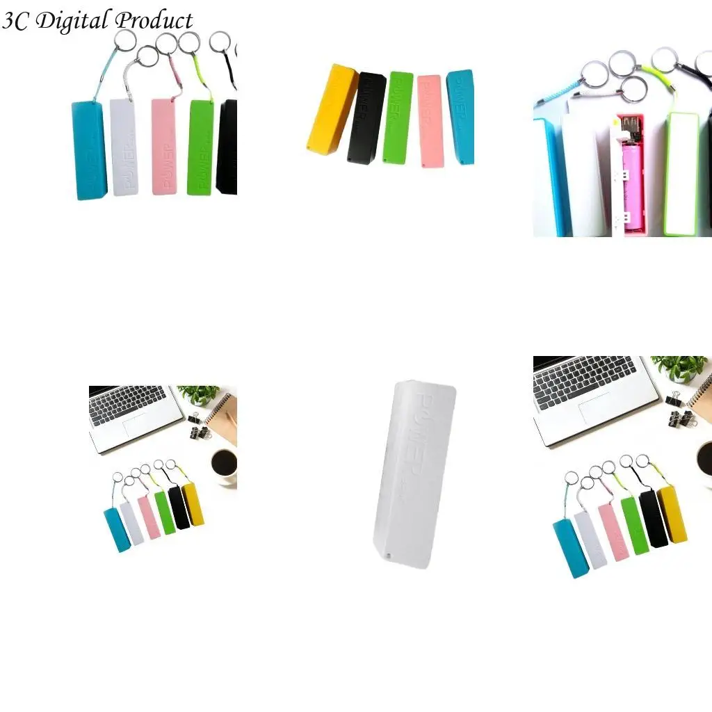 

Mini Power Battery Casing Case Convenient for 18650 Battery Easy Installation Enhances Protections Q84A