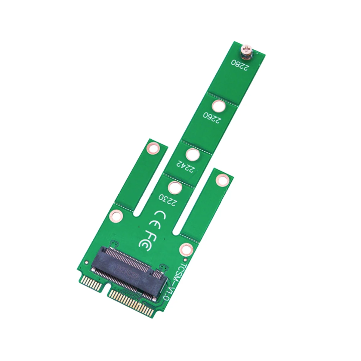 M.2 NGFF ไปเป็น mSATA อะแดปเตอร์การ์ด mSATA SSD เพื่อ M.2การ์ดอะแดปเตอร์ไดรฟ์แบบ Solid State M.2การ์ดแปลง NGFF