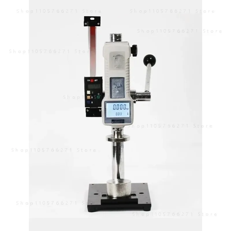 Push-Pull Force Gauge Test Stand Manual Pressure Force Testing Machine 2000N HPA Pressure Tester