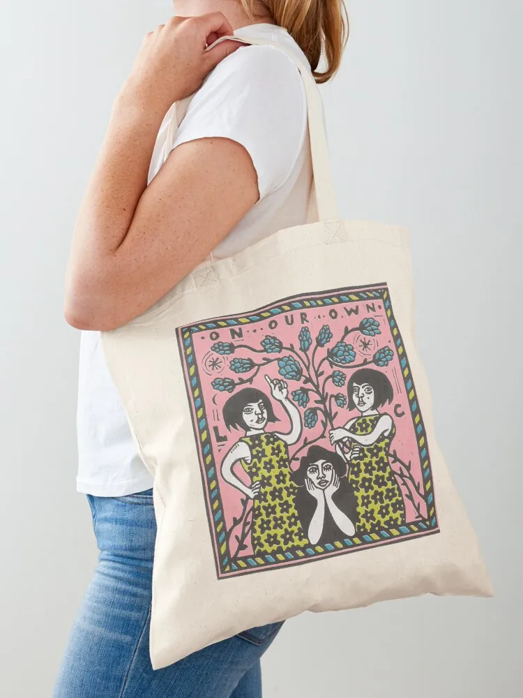 

LIME CORDIALE 'ON OUR OWN' Tote Bag shopper bags for women Cloth bags Shopping bags shopping bag logo
