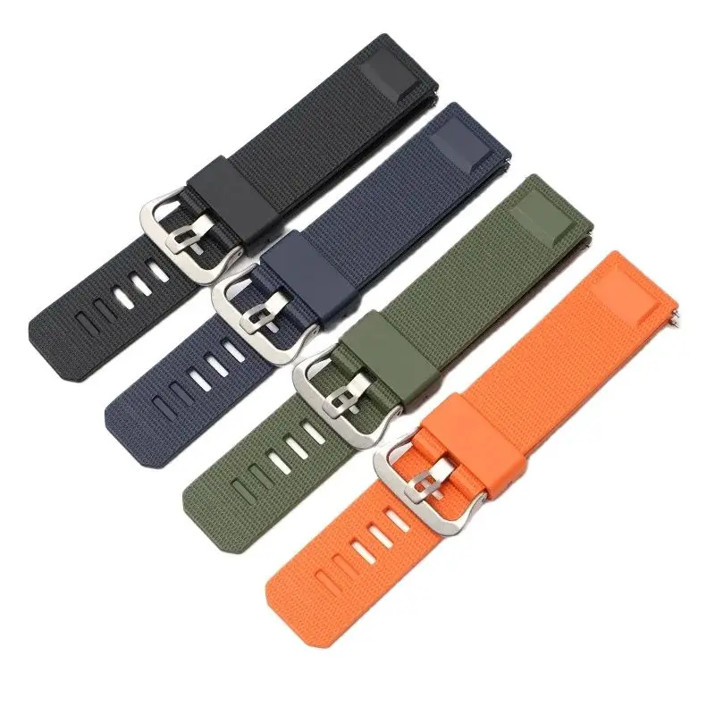 

Силиконовый ремешок из ТПУ для часов Casio PROTREK PRW-6900 PRW-6800/3400, мужской водонепроницаемый спортивный быстросъемный ремешок, аксессуары для часов 23 мм