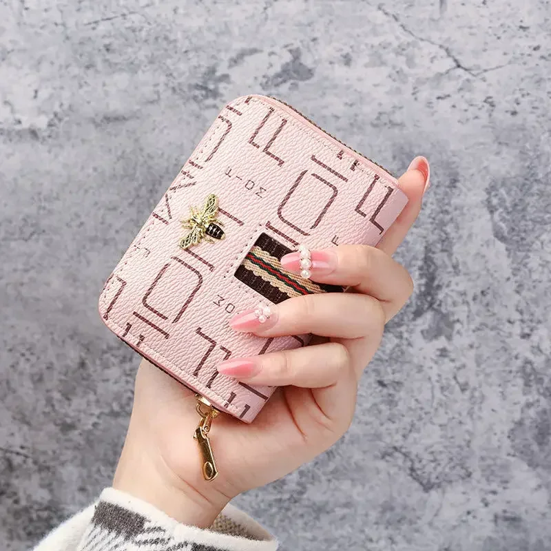 Women's Wallet Short Coin Purse Fashion Wallets For Woman Card Holder Small Ladies Wallet Female Zipper Mini Clutch For Girl