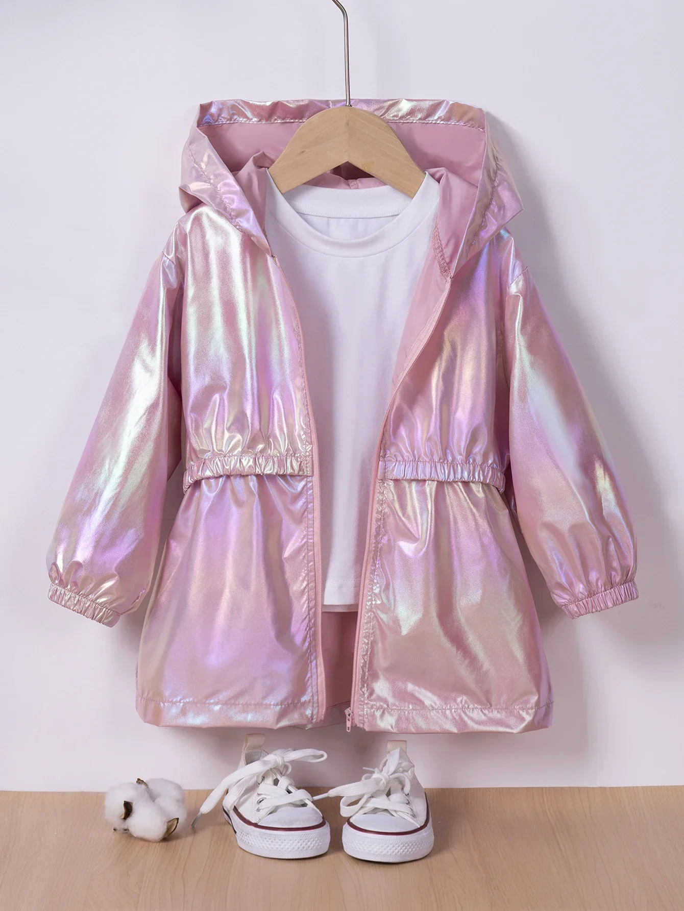 Spring and Autumn Children's Light and Thin Breathable Zipper Coat Jacket for Boys and Girls Fashion Thin Jacket image 4