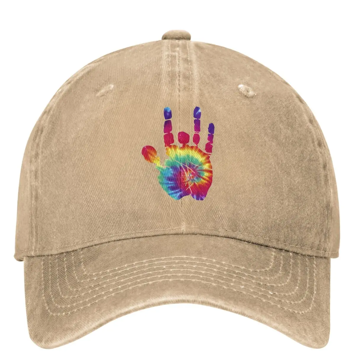 Jerry Tie Dye berretto da Baseball lavato a mano grateful Deads Vintage Trucker Hat Summer Unisex Teens Running protezione solare berretti da