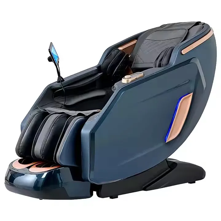 Track Recliner Salon Best 3D Zero Gravity Massage Bed Heat Shiatsu Full Body Massage Chair