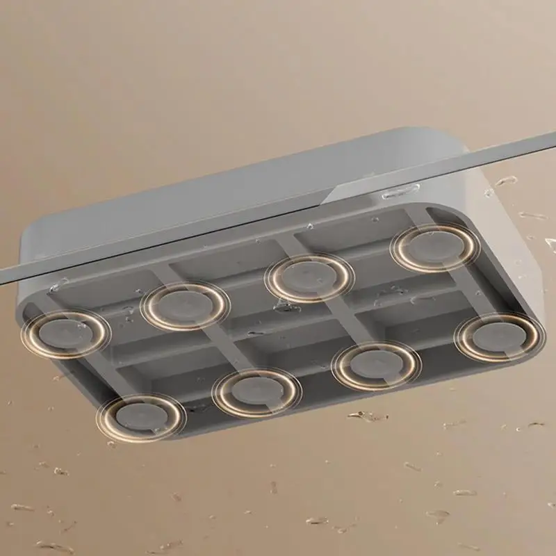 Silicone Soap Dish Sloped Self Draining Drop Resistant Suction Cups With Bottom With Draining Tray For Bathroom Kitchen