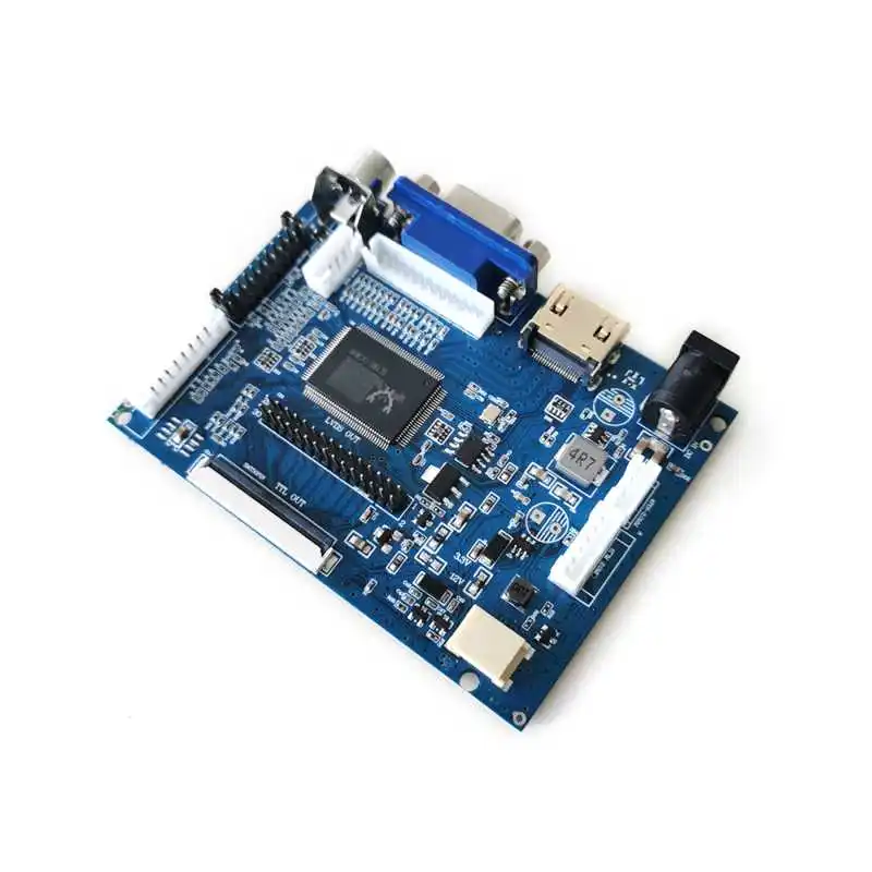 Imagem -05 - para Tm150xg Tms150xg1 Monitor Lcd Matriz Unidade Placa Controladora 2ccfl 15 20 Pinos Lvds Hdmi-compatível av Vga 1024*768 Kit Diy