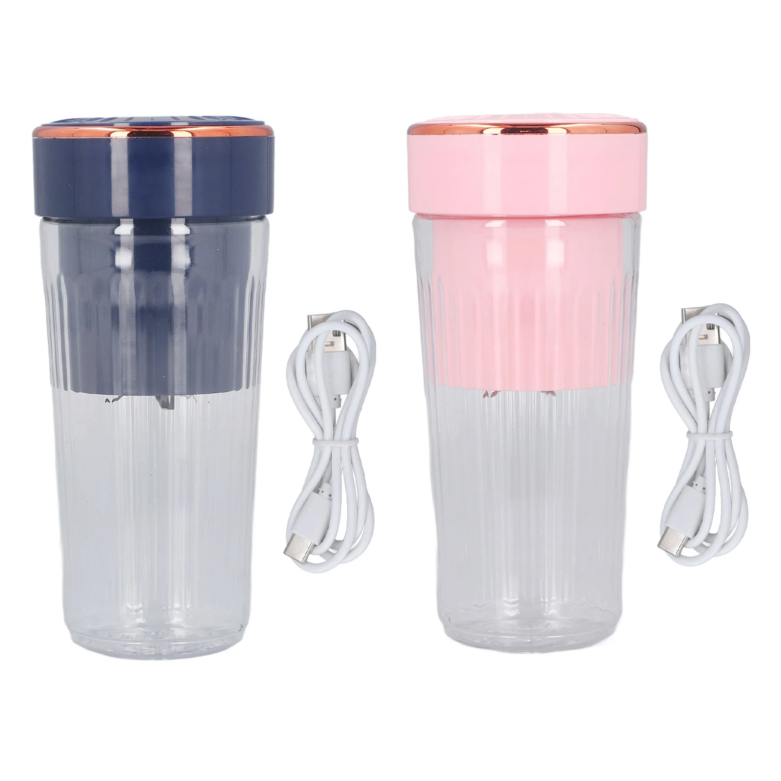 Electric Juicer Cup Fruit Mixer Multifunctional Portable Cordless Mini 6 Blades Juice Extractor Shaking Blender Cup