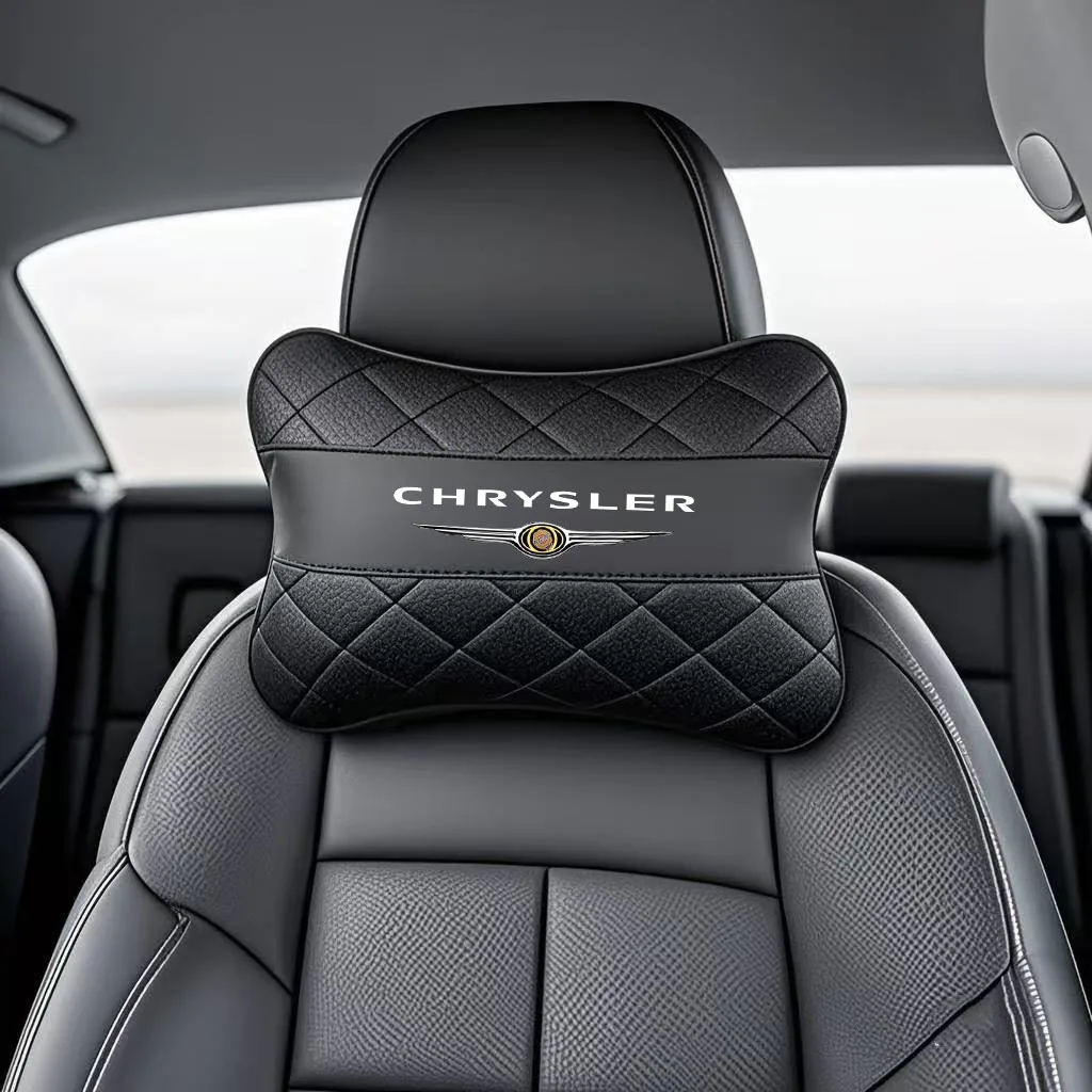 Travesseiro de espuma viscoelástica para carro, proteção para encosto lombar, para chrysler 300c 300 pacifica 200 sebring pt cruiser