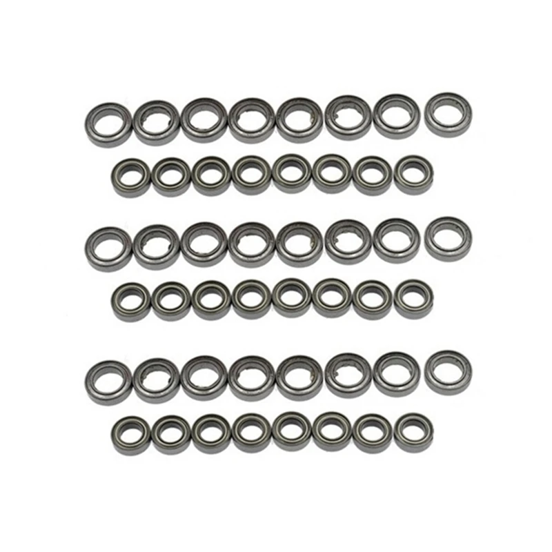 

For MN86S MN86 MN86KS MN86K MN G500 48PCS Steel Bearing 9X5X3 11X7X3 Upgrade Accessories 1/12 RC Car Spare Parts