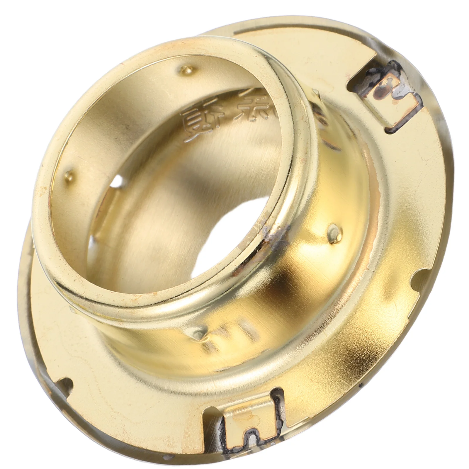 Concealed Fire Sprinkler Covers 4 Pack Flat Round Ceiling Cap for Building Safety Sprinkler Guard Plate Decorative Iron Cover