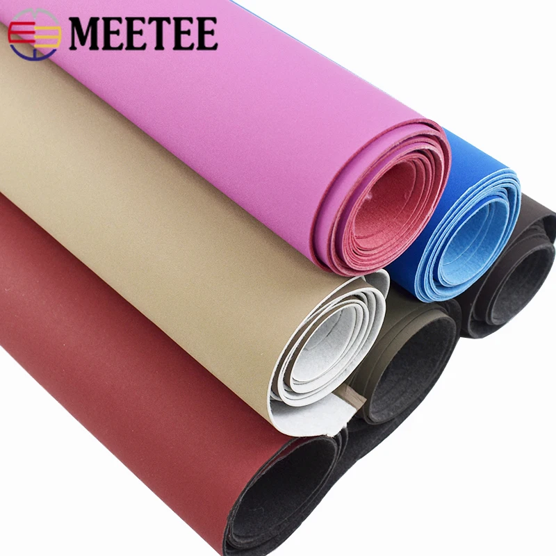 

45*137cm 1.1mm Thick PU Synthetic Leather Fabric for Bags Home Textiles Fabrics Luggage Handbag Sewing Material DIY Accessories