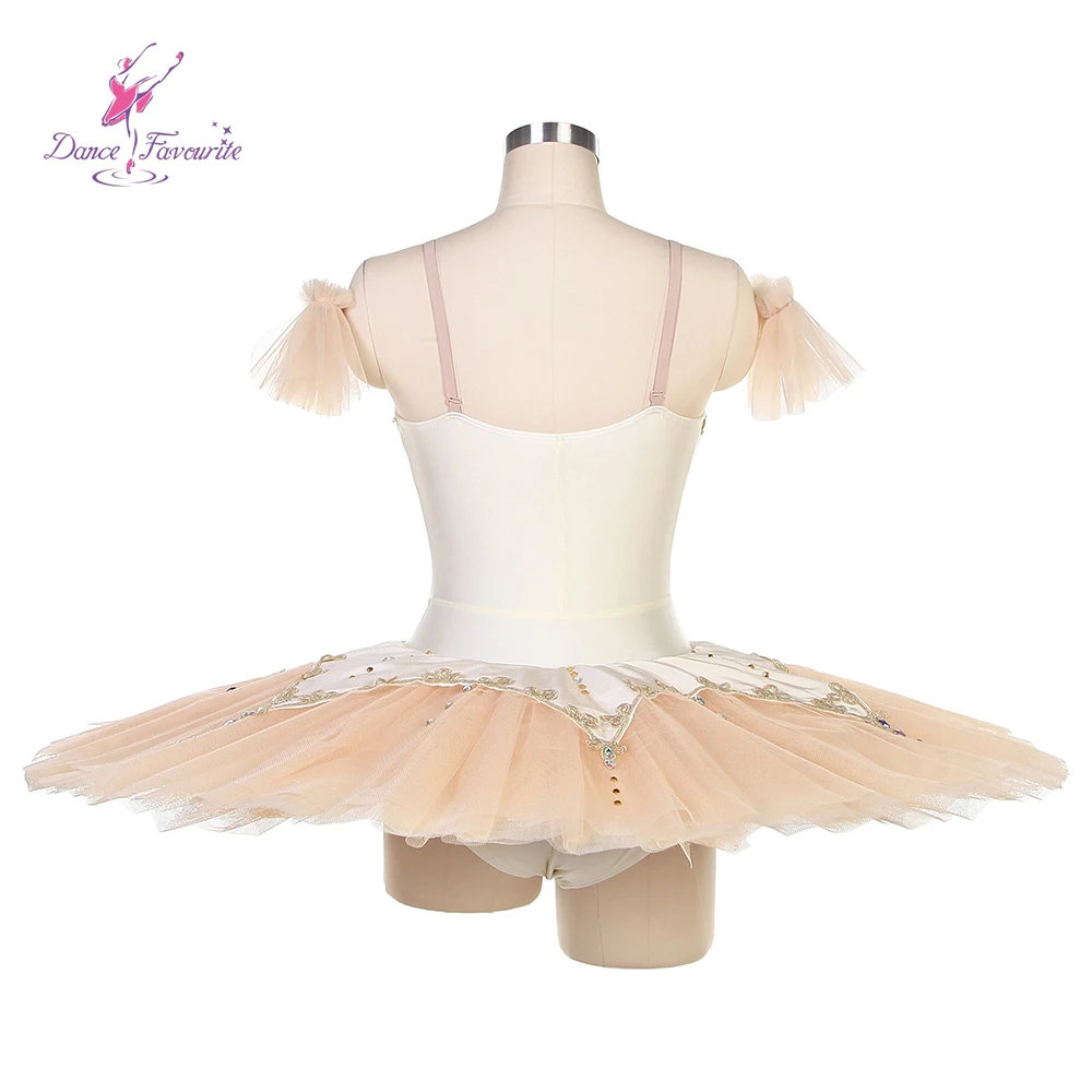 Dance Favourite Ballet Tutus BLL509 Ivory Spandex Bodice Ballet Costume Tutus Pre-professional Ballet Tutu Ballet  Dance Tutu