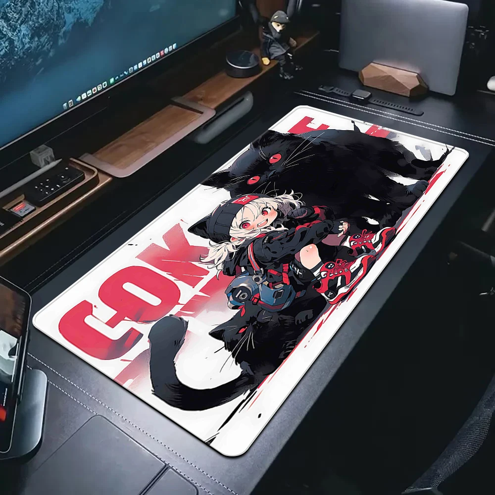 Kawaii Mousepad Computer XXL MousePads Keyboard Pad Mouse Mat Anime Girls Gamer Soft Office Carpet Table Mat Desktop Mouse Pad