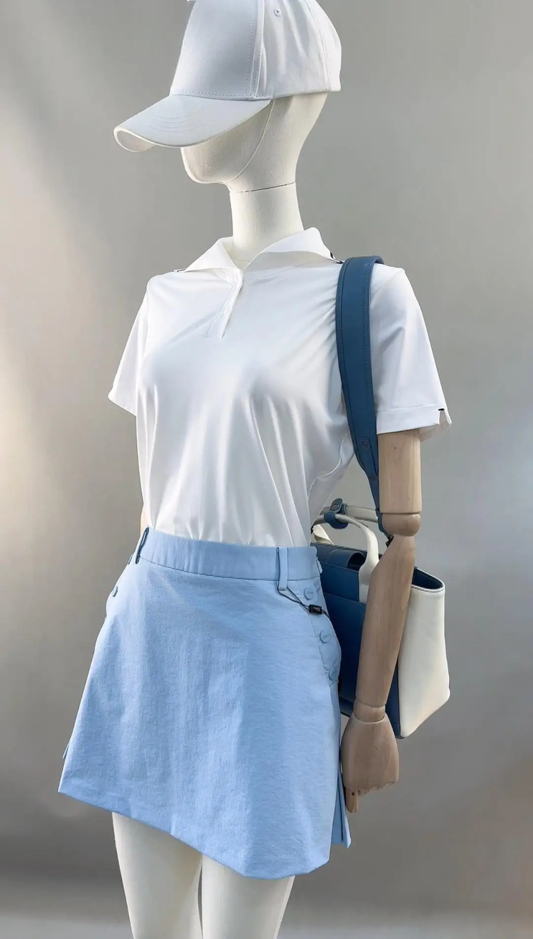2026 New Women High Waist A-Line Skirt Quick Dry Slimming Outdoor Sports Casual Ladies Golf Mini Skort