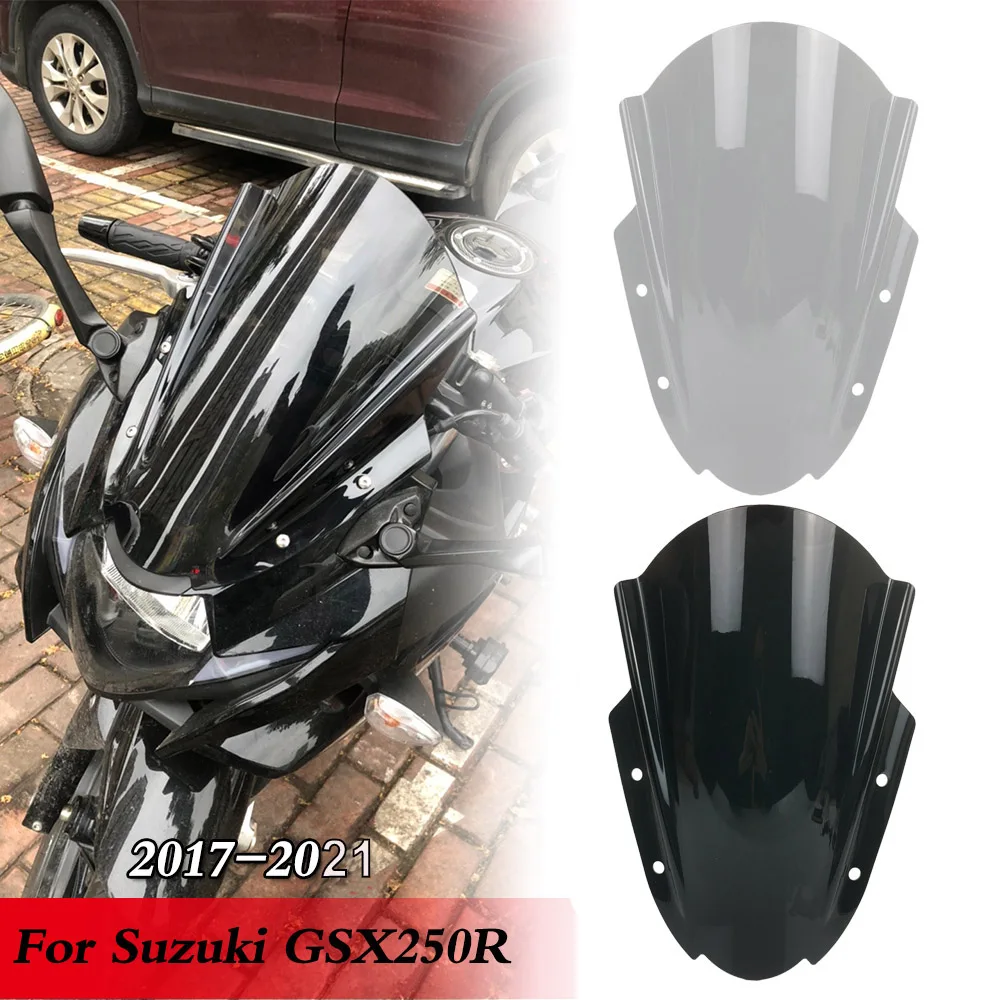 Pare-Brise pour Suzuki GSX250R, Déflecteur, Accessoires Moto, GSXR250, GSPoly 250, 2017, 2018, 2019, 2020, 2021