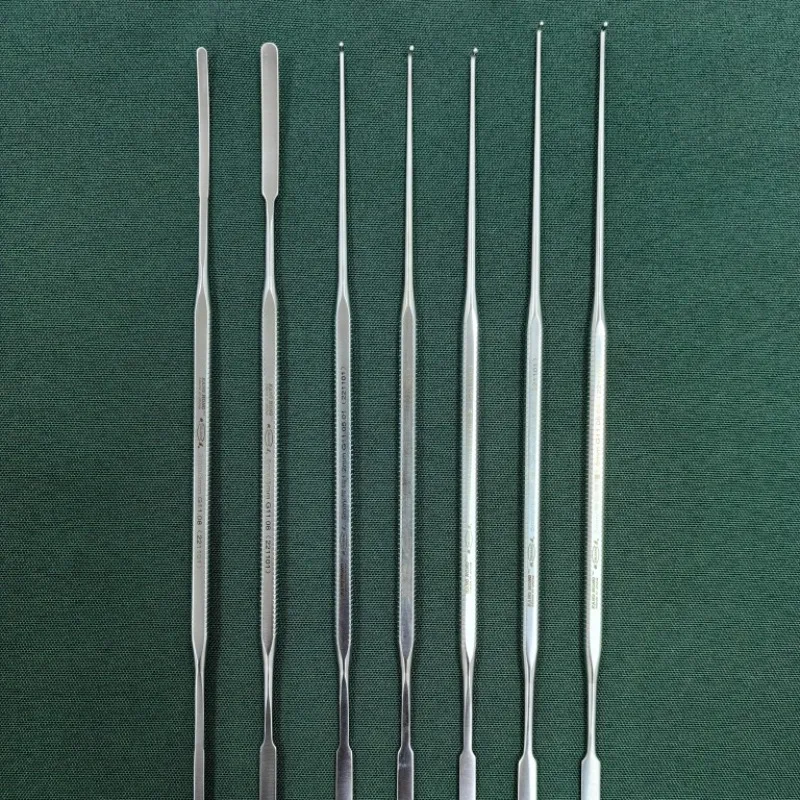 Orthopedic minimally invasive surgical instruments, nerve strippers, nerve retractors