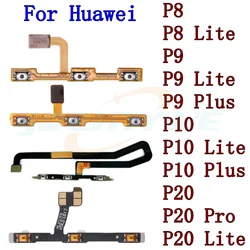 Power ON OFF Mute Switch Control Key Volume Button Flex Cable For HuaWei P20 Pro P8 P10 P9 Lite Plus Replacement Parts